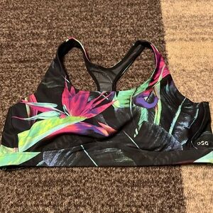 DSG tropical print 2XL Sports Bra